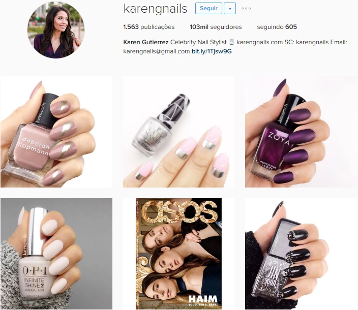 Manicure viraliza e chega a mais 5 milhões de views no Instagram